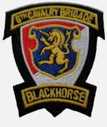 Aufnäher - US-Army 6th Cavalry Brigade Blackhorse +++EINZELSTÜCK+++ Aufnäher - US-Army 6th Cavalry Brigade Blackhorse +++EINZELSTÜCK+++