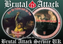 Brutal Attack - For the Fallen and the Free - Picture LP +++EINZELSTÜCK++ Brutal Attack - For the Fallen and the Free - Picture LP +++EINZELSTÜCK++