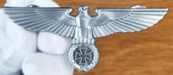 Pin - Reichsadler - silber Optik Pin - Reichsadler - silber Optik