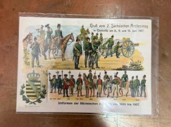 Postkarte - Sächsischer Artillerietag (REPRO) Postkarte - Sächsischer Artillerietag (REPRO)