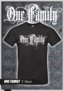 T-Hemd - One Family - Frontdruck - Shirt schwarz T-Hemd - One Family - Frontdruck - Shirt schwarz