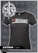 Frauen T-Shirt - Blutzeugen - Schriftzug - Girly schwarz Frauen T-Shirt - Blutzeugen - Schriftzug - Girly schwarz