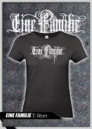 Frauen T-Shirt - Eine Familie - Frontdruck - Girly schwarz Frauen T-Shirt - Eine Familie - Frontdruck - Girly schwarz