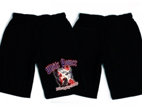 Short - White Power - Südstaaten - Hund Short - White Power - Südstaaten - Hund