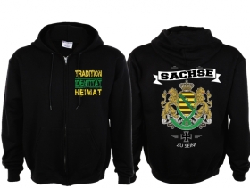 Frauen Kapuzenjacke - Ich bin stolz Sachse zu sein Frauen Kapuzenjacke - Ich bin stolz Sachse zu sein