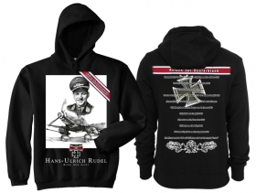 Frauen - Kapuzenpullover - Helden für Deutschland - H.-U. Rudel - schwarz Frauen - Kapuzenpullover - Helden für Deutschland - H.-U. Rudel - schwarz
