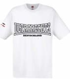 T-Hemd - Ultrarechts - Deutschland - weiß/schwarz T-Hemd - Ultrarechts - Deutschland - weiß/schwarz