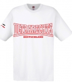 T-Hemd - Ultrarechts - Deutschland - weiß/rot T-Hemd - Ultrarechts - Deutschland - weiß/rot