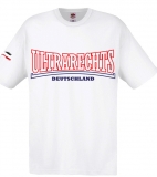 T-Hemd - Ultrarechts - Deutschland - weiß/blau/rot T-Hemd - Ultrarechts - Deutschland - weiß/blau/rot