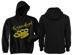 Frauen - Kapuzenpullover - Krawallgirl - gold Frauen - Kapuzenpullover - Krawallgirl - gold