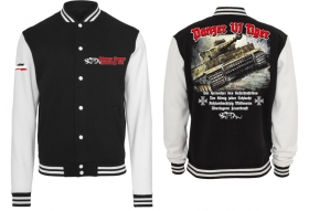 College Jacke - schwarz/weiß - Schwere Panzer Abteilung 501 College Jacke - schwarz/weiß - Schwere Panzer Abteilung 501