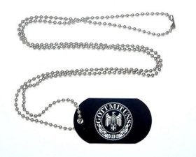 Halskette - Dogtag - Gott mit uns Halskette - Dogtag - Gott mit uns