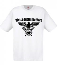 T-Hemd - Reichsgrillmeister - weiß T-Hemd - Reichsgrillmeister - weiß