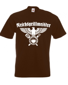 T-Hemd - Reichsgrillmeister - braun T-Hemd - Reichsgrillmeister - braun