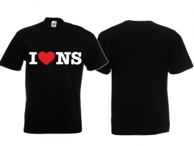 Frauen T-Shirt - I love NS - Motiv 2 Frauen T-Shirt - I love NS - Motiv 2
