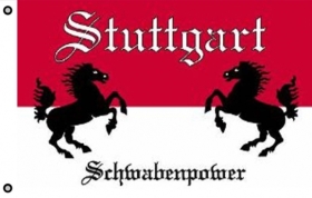 Fahne - Stuttgart Schwabenpower 2 (153) Fahne - Stuttgart Schwabenpower 2 (153)