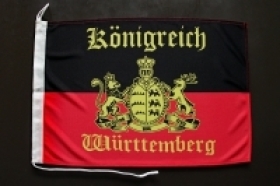 Fahne - 30x45 cm - Königreich Württemberg Boots Fahne (303) Fahne - 30x45 cm - Königreich Württemberg Boots Fahne (303)