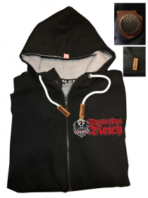 Druck18 Premium - Kapuzenjacke - Deutsches Reich - schwarz Druck18 Premium - Kapuzenjacke - Deutsches Reich - schwarz