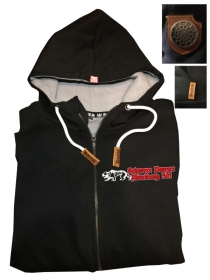 Druck18 Premium - Kapuzenjacke - Schwere Panzer 501 - schwarz Druck18 Premium - Kapuzenjacke - Schwere Panzer 501 - schwarz