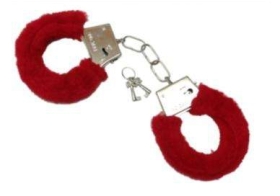 Plüschhandschellen Set - rot+++Nur wenige da+++ Plüschhandschellen Set - rot+++Nur wenige da+++