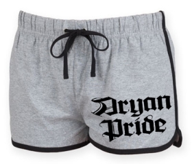 Frauen - Shorts Aryan Pride - grau Frauen - Shorts Aryan Pride - grau