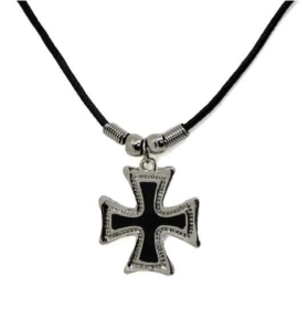 Halskette - Eisernes Kreuz - Frau - klein Halskette - Eisernes Kreuz - Frau - klein