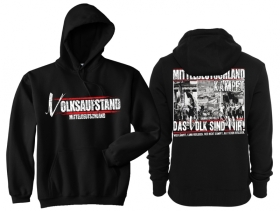 Frauen - Kapuzenpullover - Volksaufstand - Mitteldeutschland Frauen - Kapuzenpullover - Volksaufstand - Mitteldeutschland