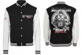 College Jacke - schwarz/weiß - Division Harz - Kämpfer College Jacke - schwarz/weiß - Division Harz - Kämpfer