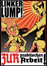Linker Lump - Aufkleber Paket 100 Stück Linker Lump - Aufkleber Paket 100 Stück